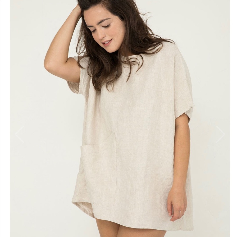 Elizabeth Suzann Harper Top Flax OS